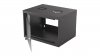 Szafa Wisząca 6U 540x400 Rack 19 Basic Flatpack Czarna